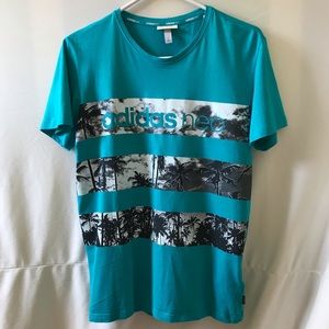 Teal Adidas T-Shirt